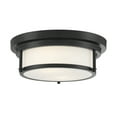 thumbnail image 4 of Trade Winds Lighting 2-Light Ceiling Light In Matte Black, 4 of 7