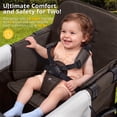 thumbnail image 3 of Carrito MOMFANN Wagon Plegable para 2 Niños Marrón, 3 of 7