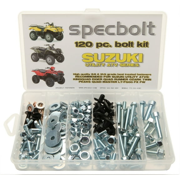 120 Piece Suzuki Utility & 4x4 ATV