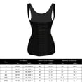 thumbnail image 4 of Corset Black, Polyester Corsets For Women, Soft Texture Slimming For Women, 4 of 8