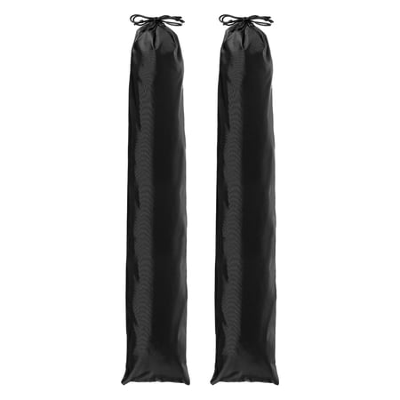 Uxcell Tripod Case Bag, Nylon Tripod Storage Bag, Long Monopod Carrying Case for Monopod Travel 39 x 6 In & 2 Pack & Black