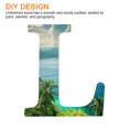 thumbnail image 4 of 15 Inch Wooden Letter,Large Blank Unfinished Wooden Alphabet Letters for Crafts, DIY Projects, Birthday, Party(Letter L), 4 of 7