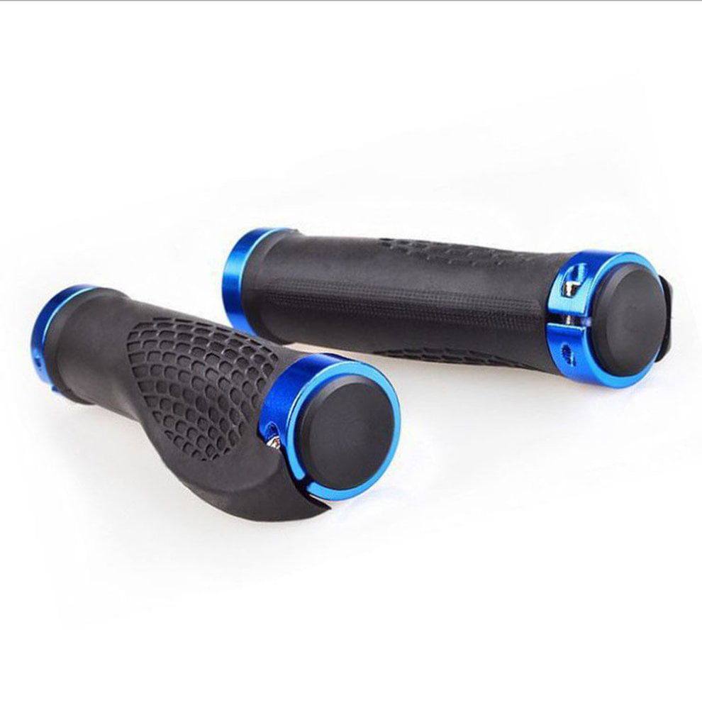 Details about   Ergonomic Bicycle Bike MTB Cycling Handlebar Lock-on Ends Rubber Handle Grips 