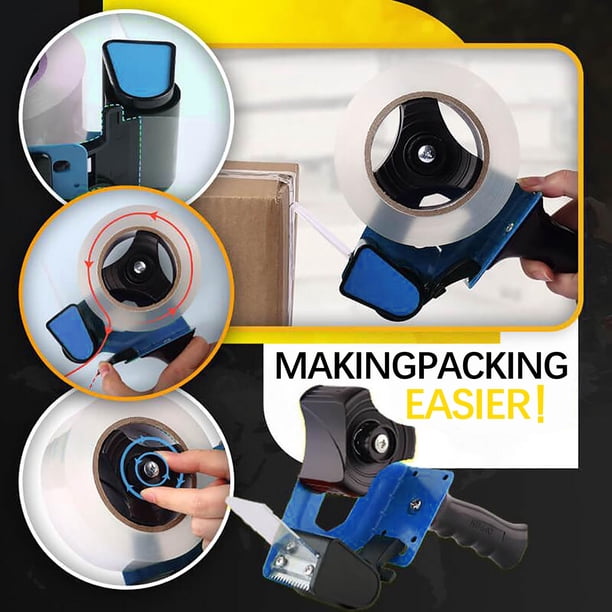Teissuly Hand-Held Packing Assistant Labor-saving Carton Sealer Tape Machine Portable Transparent Tape Cutter Handheld Baler Teissuly WER2023112004531