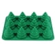 thumbnail image 4 of Molde de silicona para árbol de Navidad con 12 agujeros para hacer tartas, mousse, chocolate, muffins, etc., color verde, 4 of 13