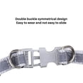 thumbnail image 2 of M Size Adjustable Pet Puppy Dog Safety Harness with Leash Pure Color Reflective Breathable Padded Dog Leash Collar Chest Harness Vest for Small Medium Dogs, 2 of 9