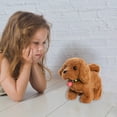 thumbnail image 2 of Plush Electronic Interactive Puppy Walking Barking Tail Wagging Stretching Companion Animal Suitable For Children And Toddlers-F, 2 of 4