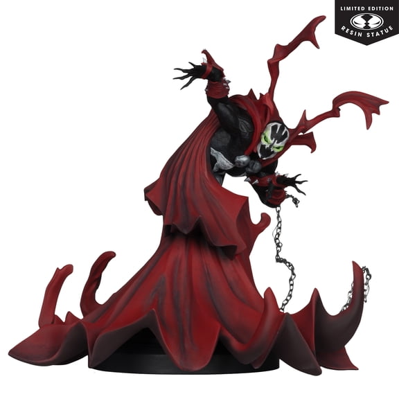 Collectible Spawn Inspired by the Art of Greg Capullo (Black White & Red All Over) 1:10 Scale Resin Statue - McFarlane Toys