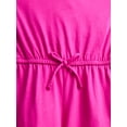 thumbnail image 2 of Wonder Nation Girls Sleeveless Cargo Jumpsuit, Sizes XS-XXL, 2 of 3