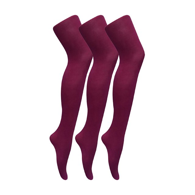 3 Pair Multipack Womens Coloured Opaque 80 Denier Tights | Sock Snob | Plain Block Colour Tights