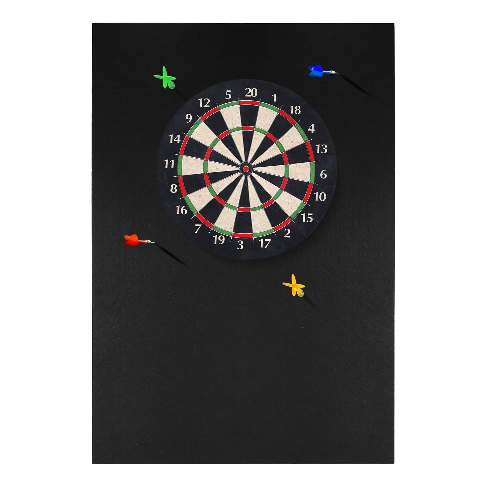 Relaxdays Dart Catchring R7, 4-teilig, Schutzring für 45cm