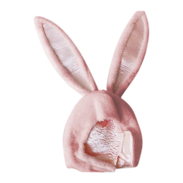 Gorro de disfraz de conejo para niñas y mujeres Sunnimix Rosado