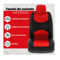 thumbnail image 2 of Funda Para Asiento Automóvil 10 Piezas color rojo, 2 of 4
