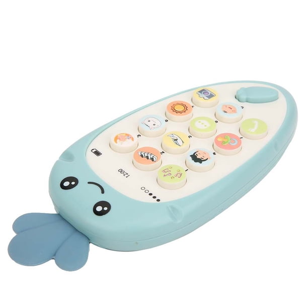 Jouet Musical en Forme de Carotte - Jouet apaisant pour Tout-Petits | Mignon Jouet de téléphone Portable de Carottes avec lumière respiratoire, Divers Sons musicaux : pour bébés, Cadeaux pour