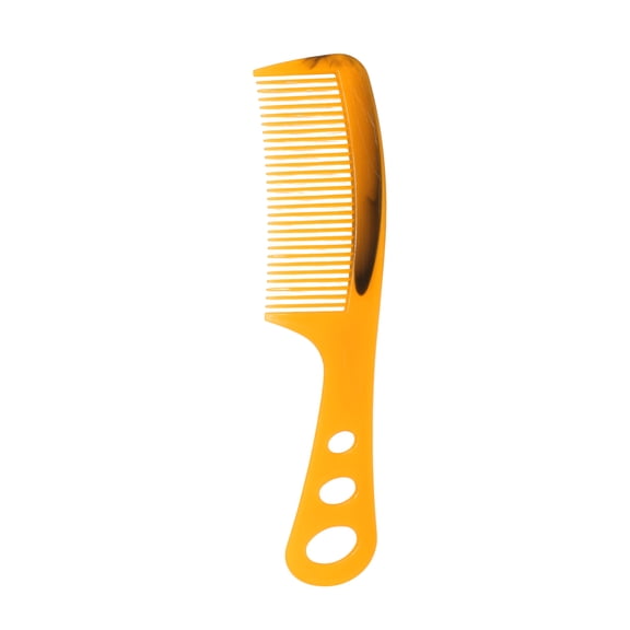 Unique Bargains 1Pc Women Lightweight Tendon Comb for Curly Hair in Vibrant Orange Color