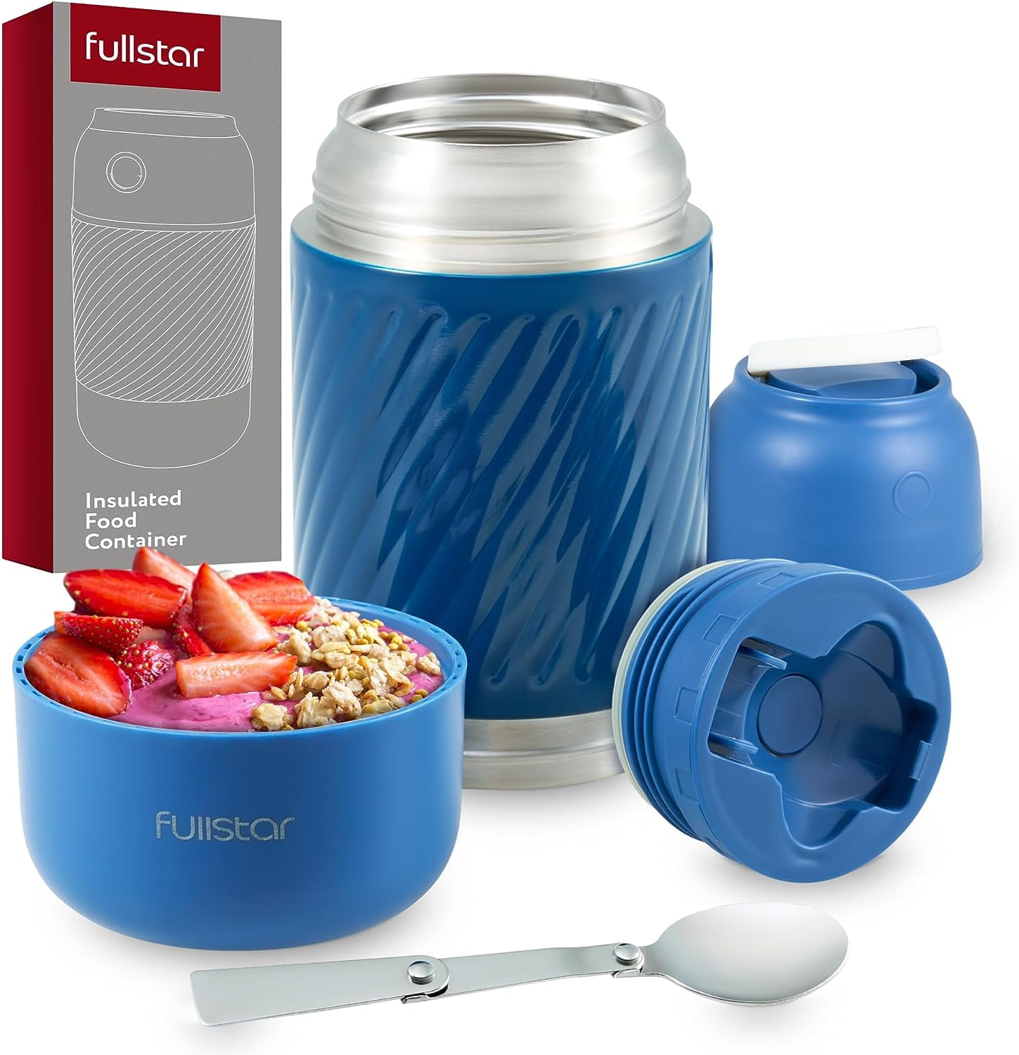 Fullstar Hot & Cold Food Containers For Lunch Boxes Insulated Food