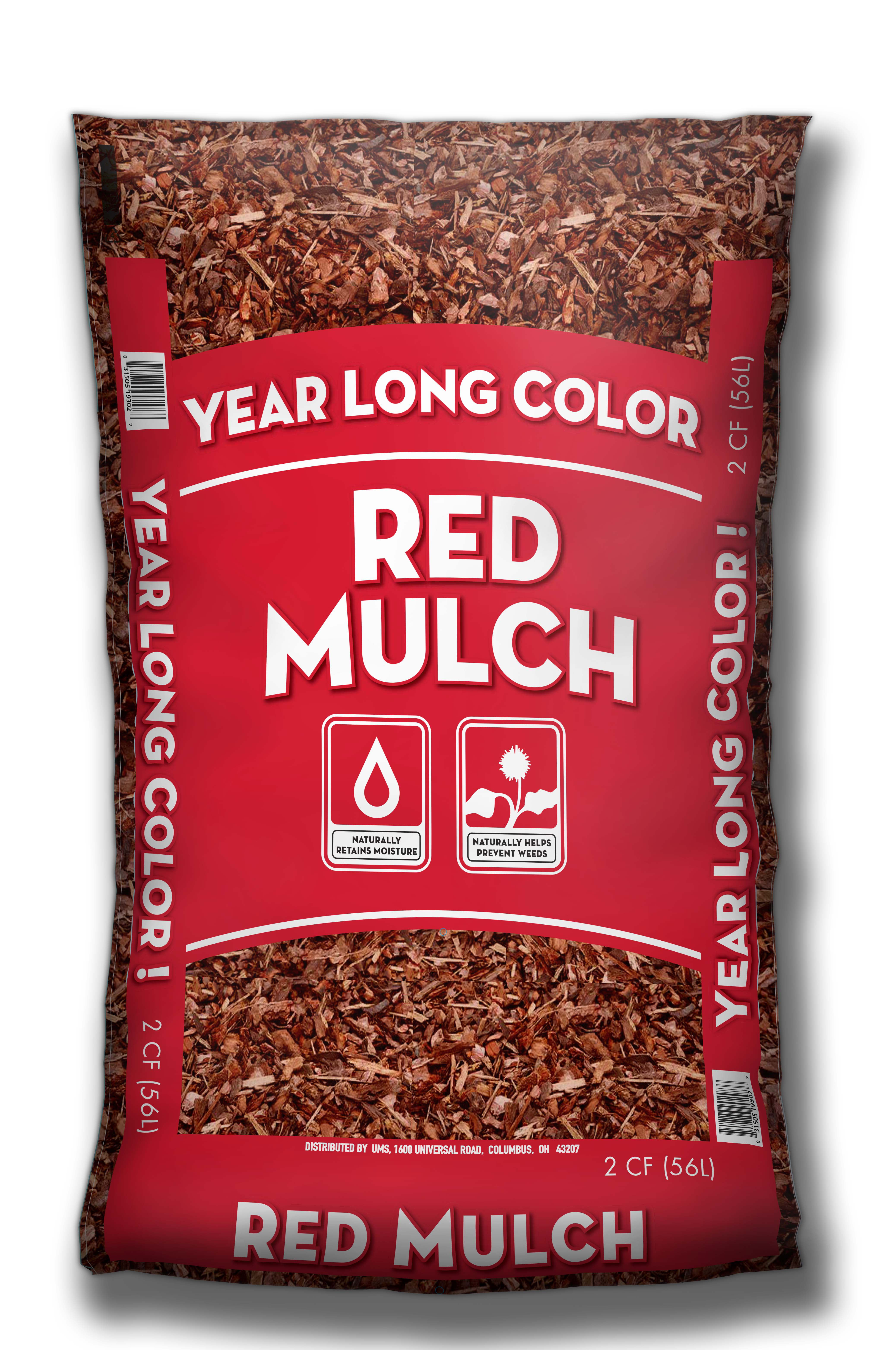 2cf Bag Red Mulch