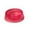 Red, variant on Dog Food Water Bowl No-Tip Pet Bowl, Translucent Plastic Food & Water Bowl for Cats & Small Dogs, Dishwasher Safe 5.11 Inch