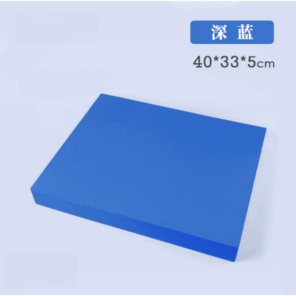 Mictong balance yoga mat, thick balance foam mat, non slip yoga balance mat, high-quality TPE exercise balance mat, for home gym, yoga practice and fitness training, Dark blue, 1 piece