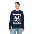 thumbnail image 6 of Womens Adult Soccer Game Day Crewneck Sweatshirt, Soccer Mom Game Day Top, 6 of 7