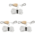 thumbnail image 1 of Accesorios para Acampar Reflectantes A Prueba Viento Ajustables Con Líneas Tensoras 4 Mm () Blanco, 1 of 5