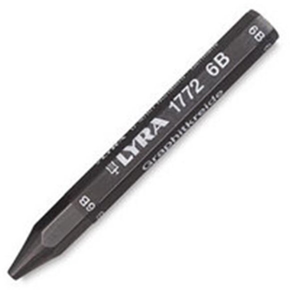 Lyra 1772-6B Graphite Lyra Craie de Cire Plus Doux