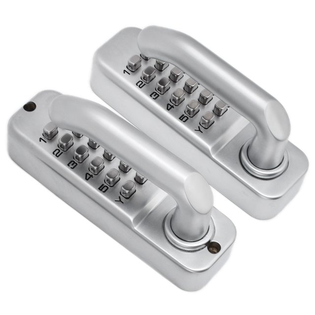 Serrure Combinée, Serrure de Porte Étanche Durable pour Extérieur pour Intérieur