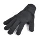 thumbnail image 2 of Guantes de protección antidesgaste y anticortes | Guantes de seguridad reforzados Bao Steel de poliéster negro | Guantes de seguridad multiusos para trabajos industriales | Talla única (24,5 cm), 2 of 6