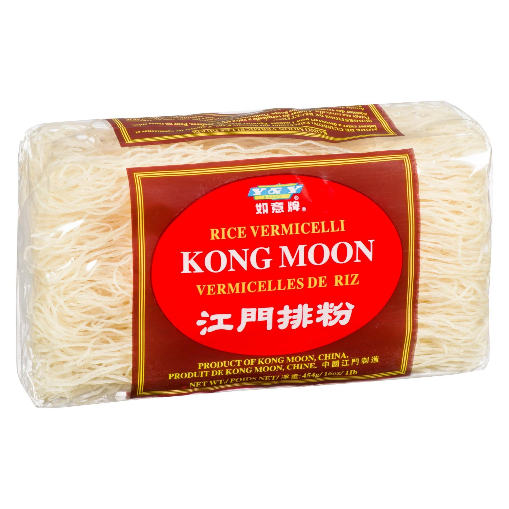 Kongmoon rice vermicelli KONGMOON RIZ VERMICELLI 454 g