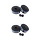 thumbnail image 2 of Eigraketly 1 par de cintas para manillar, cómodas cintas simples para envolver, cuero hueco, accesorios para barras de bicicletas de carretera, cinturón Negro 2piezas Eigraketly CBP198698, 2 of 6