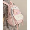 thumbnail image 2 of LHSHID Kawaii Backpack for Girls Teen Middle School College Daypack for Travel Casual Bookbag with Cute Pendant (Yellow), 2 of 6