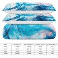 thumbnail image 2 of HAHDAXIA Ink Smoke Bedding Solid Comforter Set for All Seasons,3 Pieces(1 Comforter+2 Pillowcases),Soft Microfiber Bedding Set Queen(90"x90"), 2 of 7