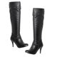 thumbnail image 2 of Fashion High Knee Boots for Women – Stylish Casual Design, Cold Weather Protection, Perfect for Parties, Work & Special Occasions – Black PU, 2 of 3
