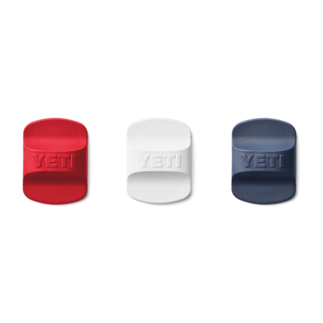 Paquete de 3 unidades Magslider para vasos YETI Rambler Rescue, color rojo y blanco