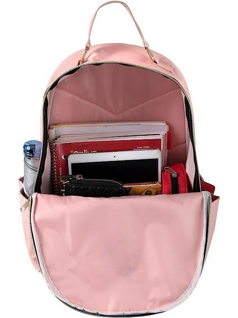 Pink and Brown Women\'s Backpack Amazon.com: LOVEVOOK Laptop Backpack for Women, 15.6 Inch  main image 4
