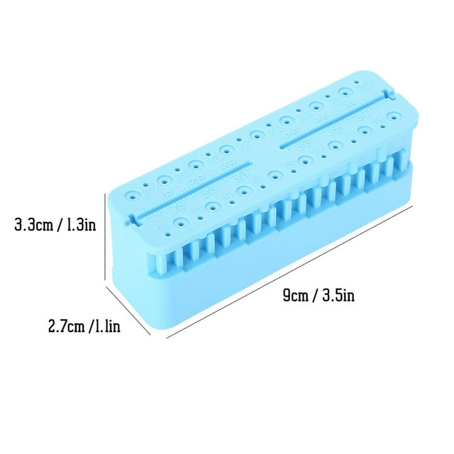Regla Endodóntica Dental Esterilizable en Autoclave Escala Clara Medición Precisa Resistencia a Altas Temperaturas Duradera Segura de Usar ANGGREK Otros