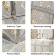 thumbnail image 6 of Clothes Storage Bins with Lids, Heavy Duty Storage With Reinforced Handles Extra Large Storage Bags For Clothes Tote Bag Thickened Double Zipper For Space Saving Travel Storage Bags for Clothes, 6 of 8