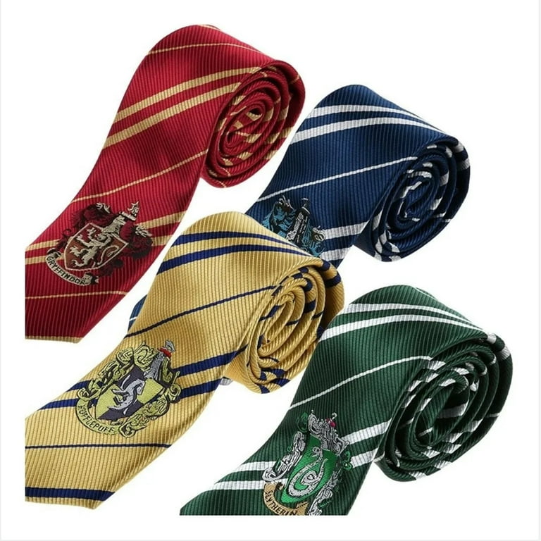 Harry Potter Hogwarts Ties (Gryffindor, Slytherin, Ravenclaw