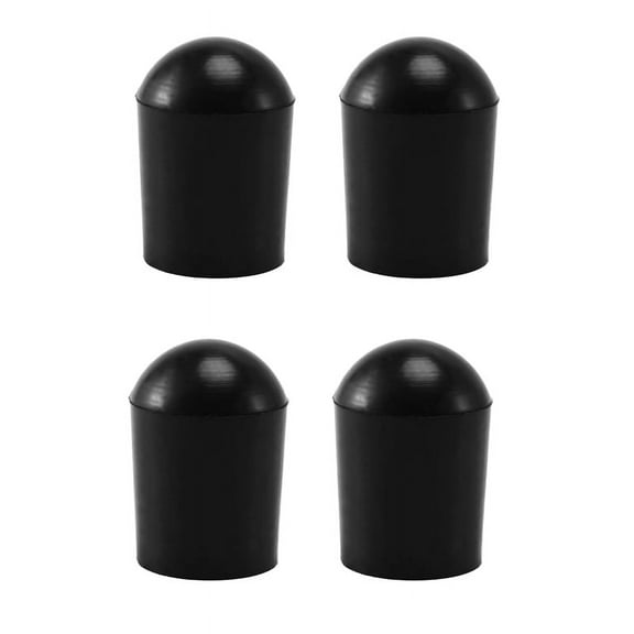 Rubber Tip for Upright Double Endpin (Pack of 4),4 x Rubber Tips,black