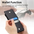 thumbnail image 4 of Wallet Case for Samsung Galaxy Z Flip 6 with Card Slot Holder, Women Men PU Leather Shockproof Protective Cover Case with Ring for Samsung Galaxy Z Flip6 SZQ-Black, 4 of 18