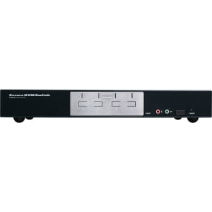 4PORT DVI DUAL-LINK KVM SWITCH SECURE NIAP & EAL2+ CERTIFIED