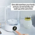 thumbnail image 2 of Sinyiin Wireless Washing Machine Portable Rechargeable Mini Washing Machine for Sock, 2 of 13