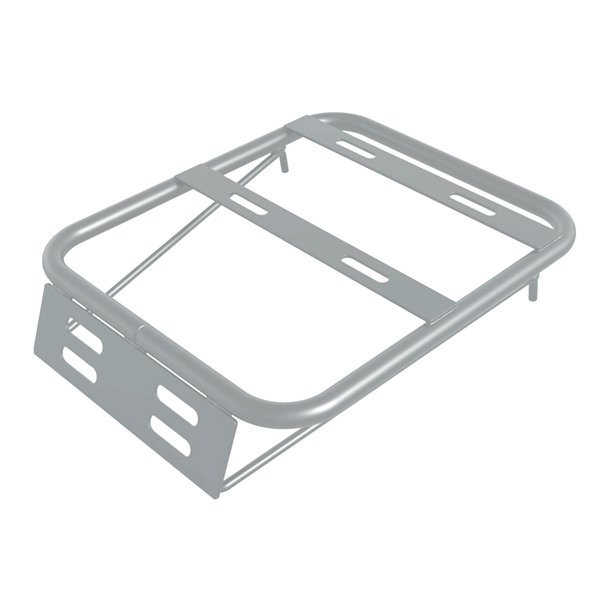 Portaequipajes trasero para motocicleta, estante de carga para bicicleta eléctrica, soporte de montaje de fácil instalación, soporte de hierro, portador trasero para motocicleta