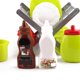 thumbnail image 1 of Juguetes de cocina para niños, accesorios educativos de cocina de imitación, cubiertos de juguete para fiesta en casa, regalo de cumpleaños para niñas, 1 of 5