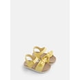 thumbnail image 2 of Wonder Nation Baby and Toddler Girls Bow Sandals, 2 of 6
