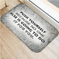 thumbnail image 6 of Creative Letter Doormat Welcome Home Entrance Floor Rug Non-slip Doormat Kitchen Bathroom Mat Outdoor Mat, 6 of 6