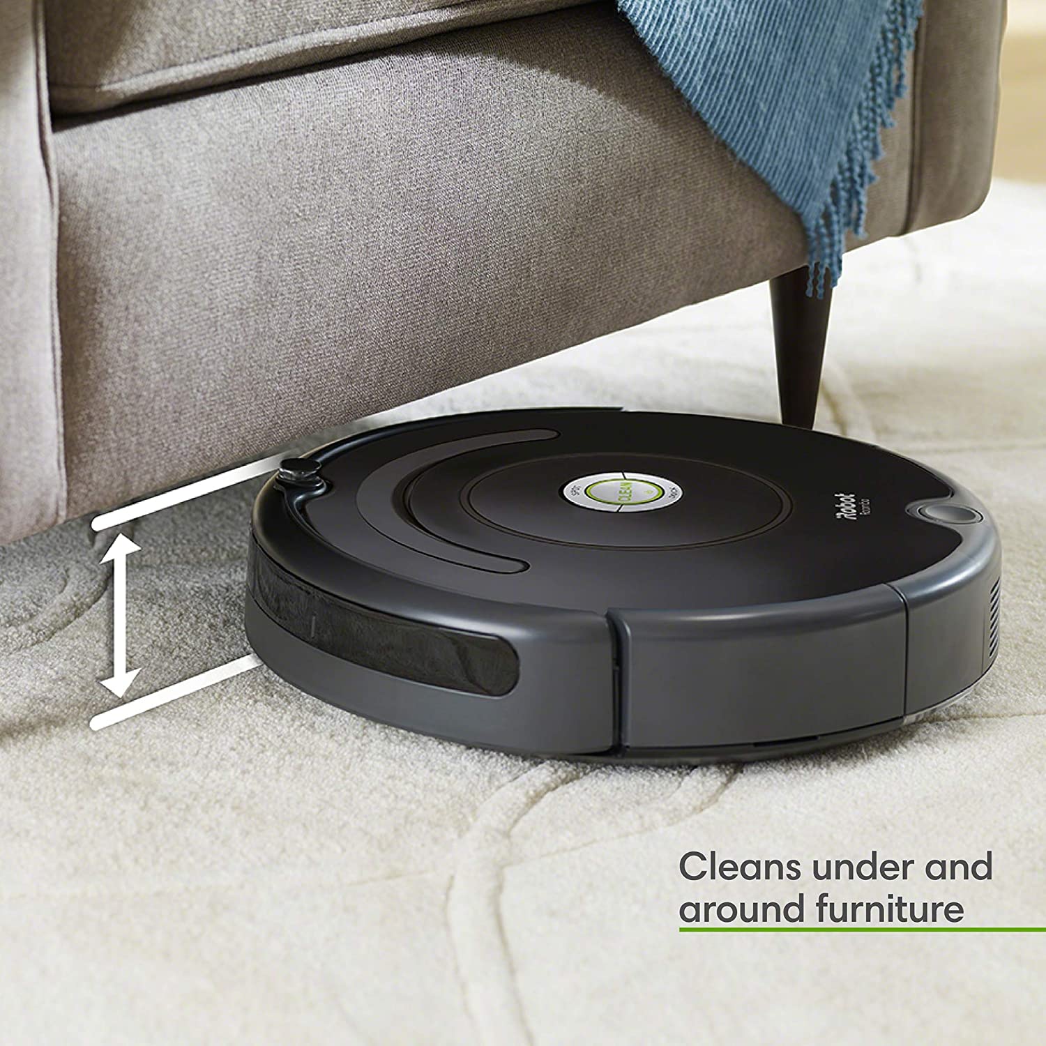 iRobot Roomba 675 Robot Vacuum-Wi-Fi Connectivity, Works with Alexa, Good for Pet Hair, Carpets, Hard Floors, Self-Charging - image 3 of 9