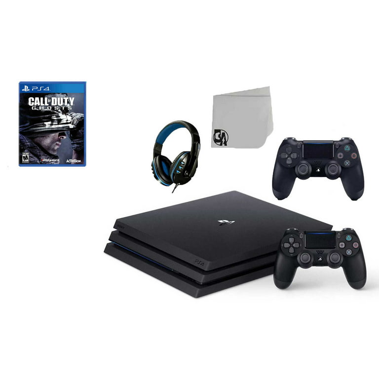 storm regulere Ud Sony PlayStation 4 Pro 1TB Gaming Console Black 2 Controller Included with  Call of Duty Ghosts BOLT AXTION Bundle Used - Walmart.com