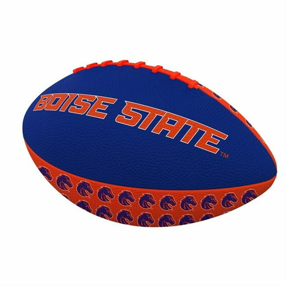 Logo Brands 112-93MR-3 Boise State Repeating Mini-Size Rubber Football