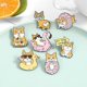 thumbnail image 4 of 7pcs / set Novedad Broche Chal Clips Camisas Vestidos Collar Tipo de cachorro de Zulema Novedad broche Safty Pin, 4 of 8